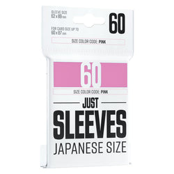 Just Sleeves Japanese TCG Sleeves Pink 60ct