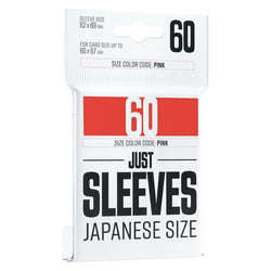 Just Sleeves Japanese TCG Sleeves Red 60ct