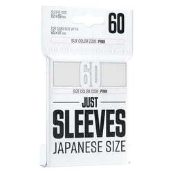 Just Sleeves Japanese TCG Sleeves White 60ct