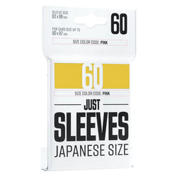 Just Sleeves Japanese TCG Sleeves Yellow 60ct