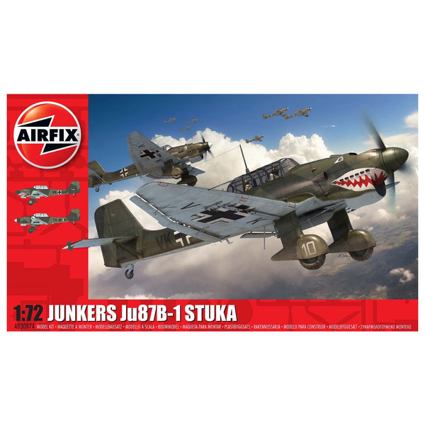 Airfix Junkers Ju87B-1 Stuka 1:72 Scale Aircraft Model