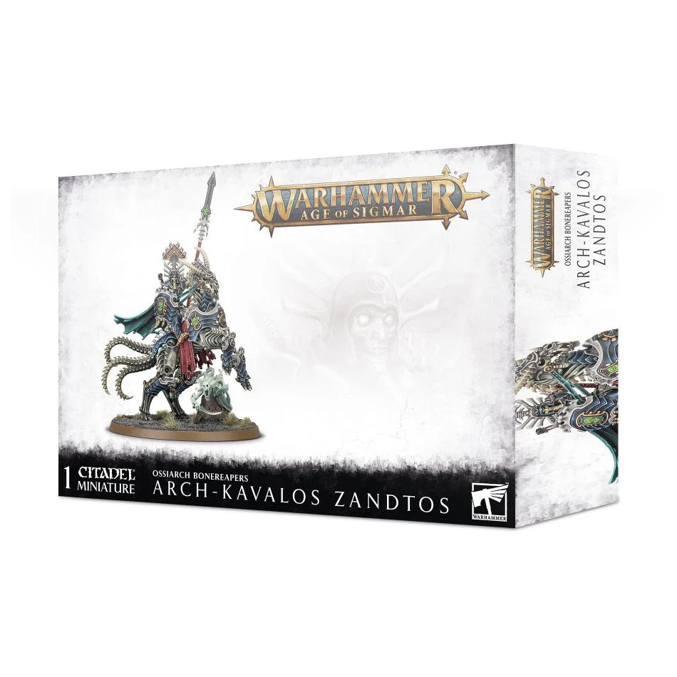 Arch-Kavalos Zandtos, Dark Lance of Ossia - Ossiarch Bonereapers