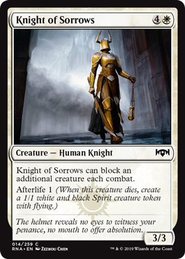 Knight of Sorrows - Foil