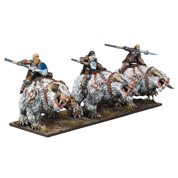 Frost Fang Cavalry Regiment - Northern Alliance (Kings of War) :www.mightylancergames.co.uk
