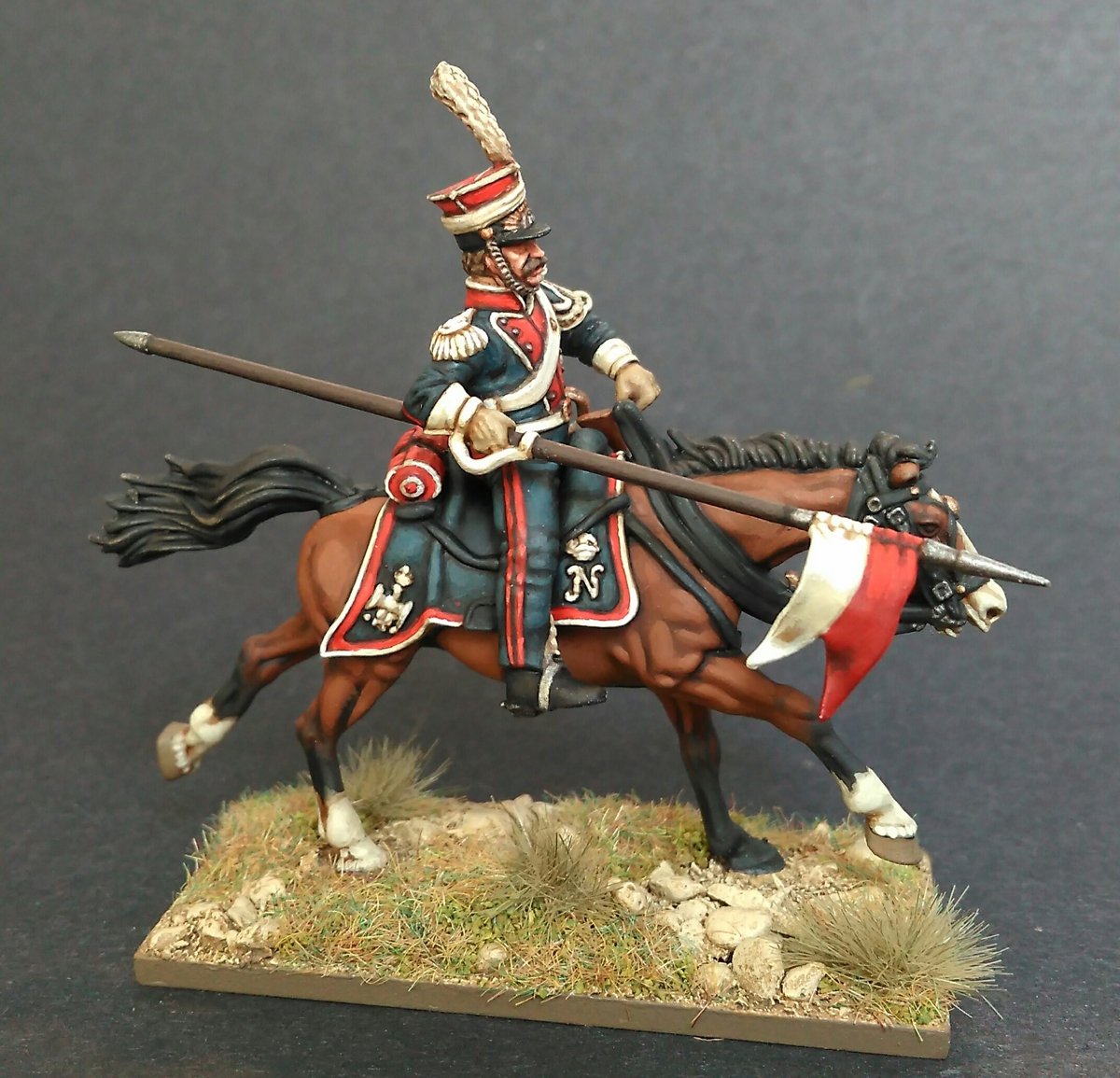 French Napoleonic Imperial Guard Lancers - Victrix - VX0020
