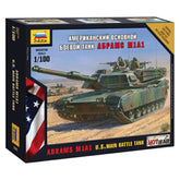 US M1A1 Abrams Tank Zvezda 1/100...