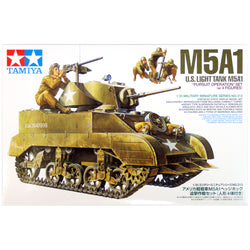 M5A1 Pursuit Operation Diorama Set - Tamiya (1/35) Scale Models