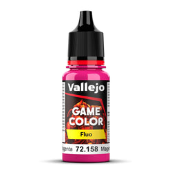 Vallejo Fluorescent Magenta Game Color Paint 18ml