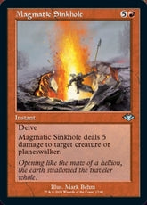 Magmatic Sinkhole Etched Retro Foil