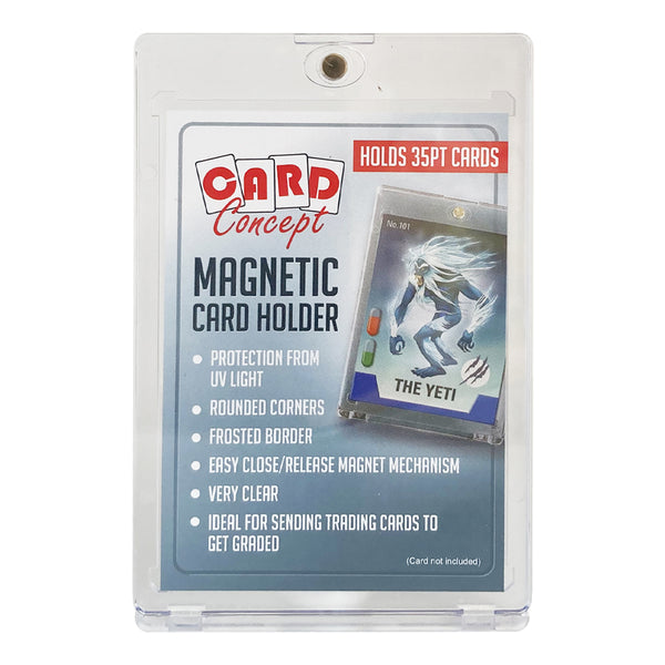 Trading Card Holder Clear Plastic Case Mighty Lancer Games