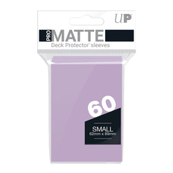 60ct Matte Lilac Small Deck Protectors Sleeves (62mm x 89mm)