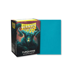 Dragon Shield Matt Turquoise – 100 Standard TCG Sleeves