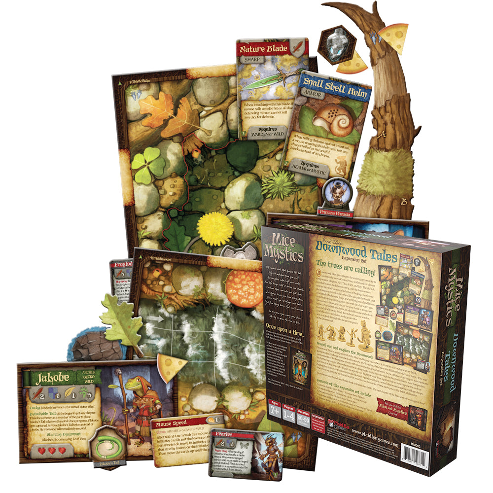 What's Inside The Mice and Mystics Downwood Tales Expansion