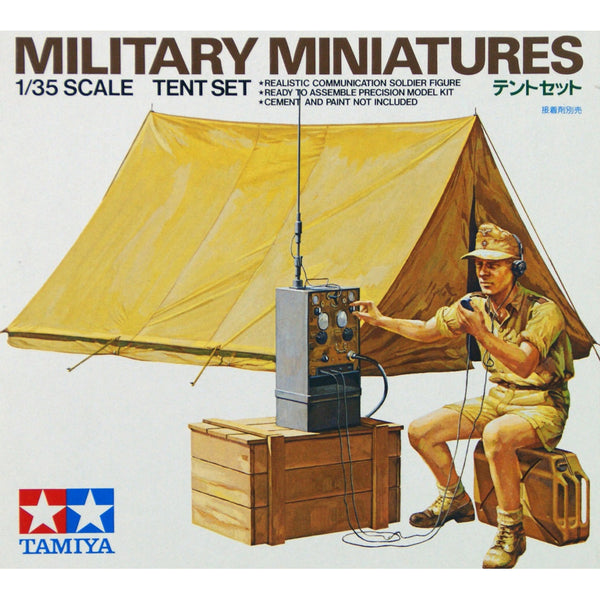 German Africa Corps Tent Set - Tamiya (1/35) Scale ModelsGerman Scale Tent Set - Tamiya (1/35) Scale Models