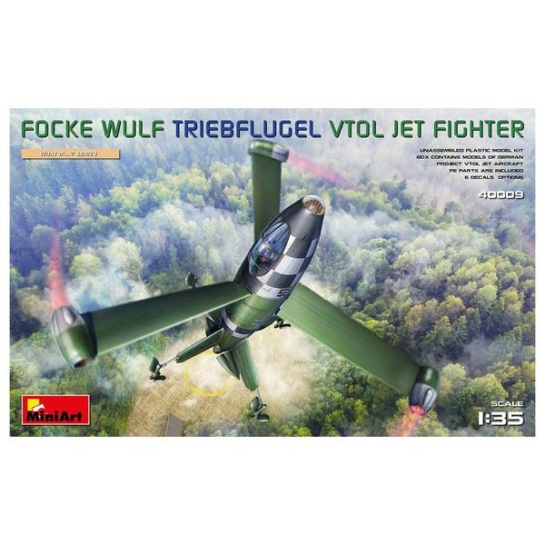 MiniArt What If Focke Wulf Trieblflugel Jet Fighter