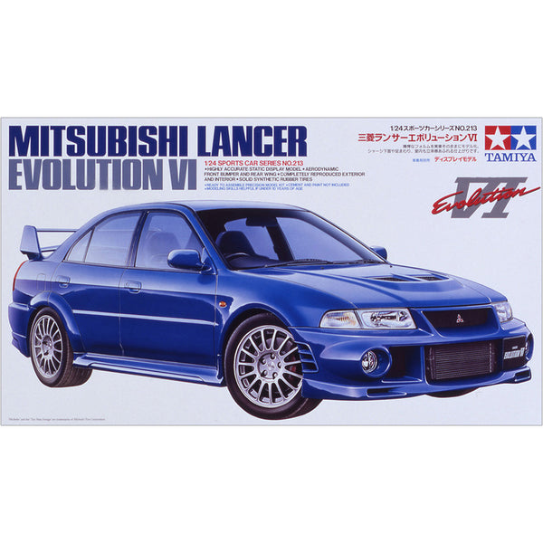 Mitsubishi Lancer Evolution VI - Tamiya 1/24 Scale Model Kit