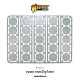 25mm Round Lipped Gaming Bases