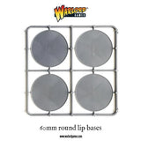 60mm Round Lipped Gaming Bases
