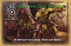O-705 - Mountain Orcs Infantry - Boxset (Shieldwolf) 