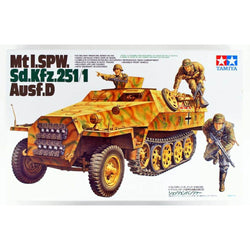 German Mtl. SPW Sd.Kfz. 251/1 Ausf.D - Tamiya (1/35) Scale Models