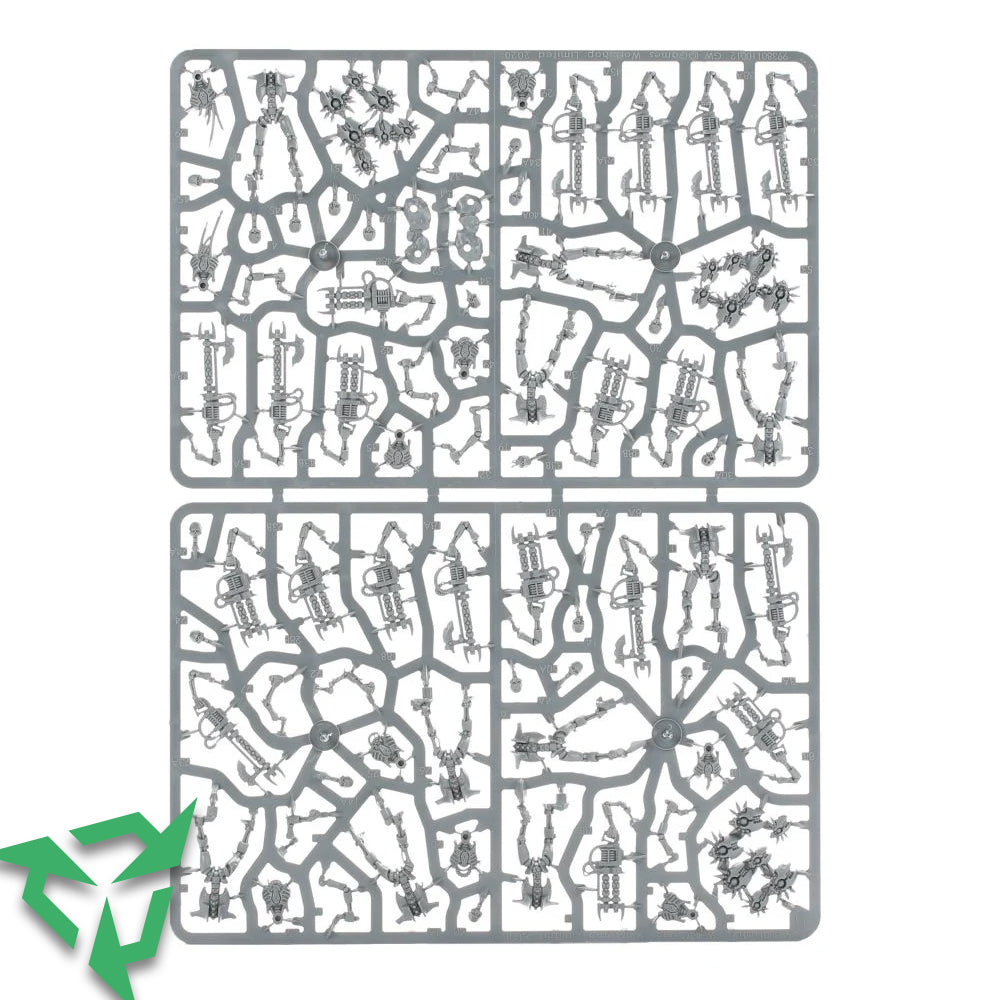 Push Fit Necron Warriors On Sprue (Trade In)