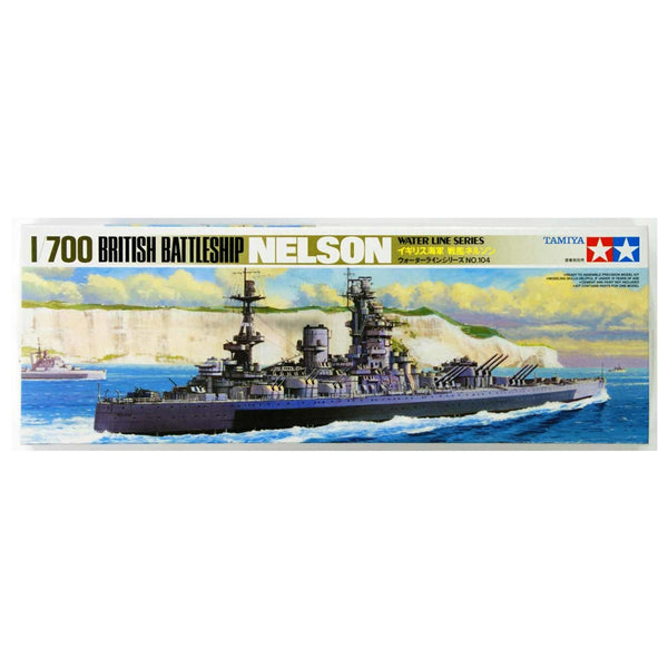 Nelson British Battleship - Tamiya 1/700 Scale Model