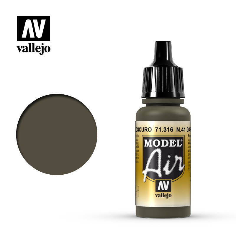 N.41 Dark Olive Drab - 17Ml Model Air