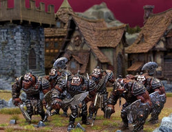 Ogre Warrior Horde - Ogres (Kings of War) :www.mightylancergames.co.uk