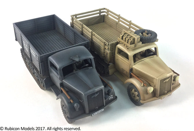 SdKfz 3a Maultier 2 ton Half-Track Cargo Truck - Germans (Rubicon 280046) :www.mightylancergames.co.uk