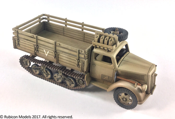 SdKfz 3a Maultier 2 ton Half-Track Cargo Truck - Germans (Rubicon 280046) :www.mightylancergames.co.uk