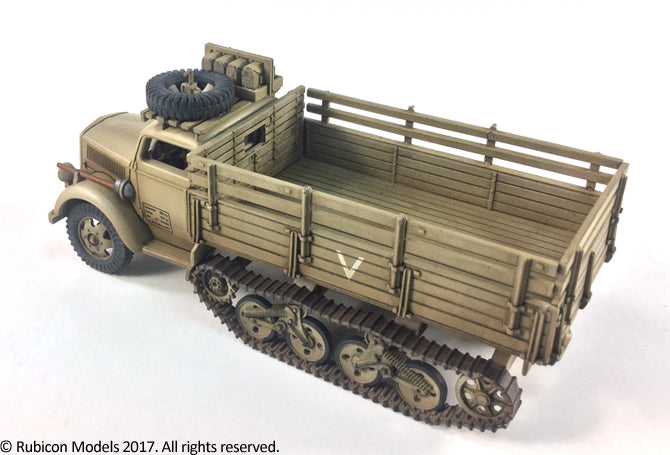 SdKfz 3a Maultier 2 ton Half-Track Cargo Truck - Germans (Rubicon 280046) :www.mightylancergames.co.uk