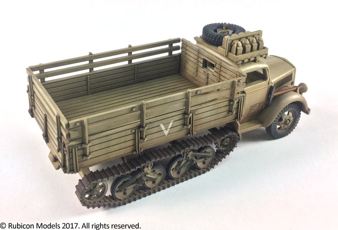 SdKfz 3a Maultier 2 ton Half-Track Cargo Truck - Germans (Rubicon 280046) :www.mightylancergames.co.uk