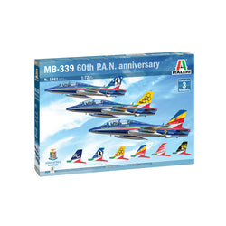 60th P.A.N Anniversary MB-339 Trio - Italeri 1:72 Scale Aircraft