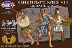 Greek Peltasts, Javelin Men and Slingers - Victrix - VXA0006