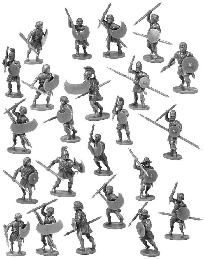 Greek Peltasts, Javelin Men and Slingers - Victrix - VXA0006