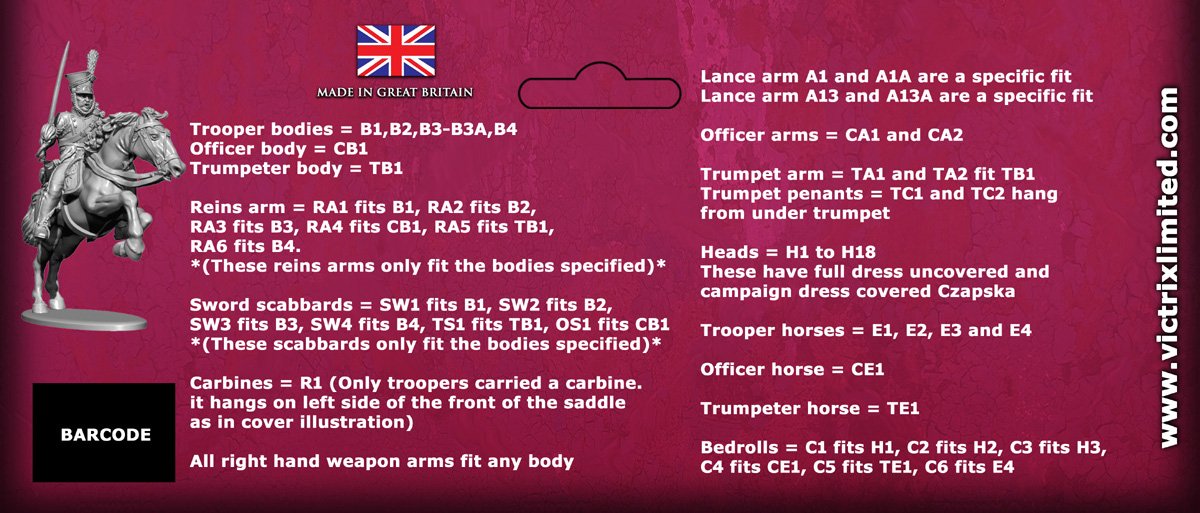 French Napoleonic Imperial Guard Lancers - Victrix - VX0020