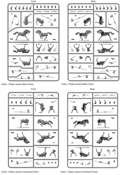 French Napoleonic Imperial Guard Lancers - Victrix - VX0020