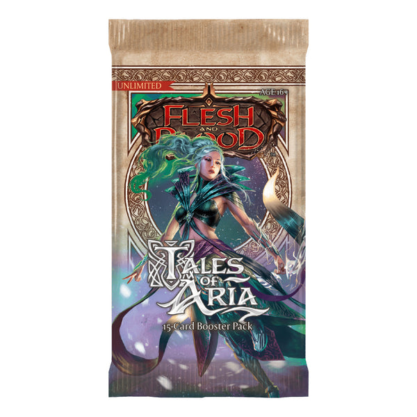 Tales of Aria Booster Pack Unlimited - Flesh & Blood