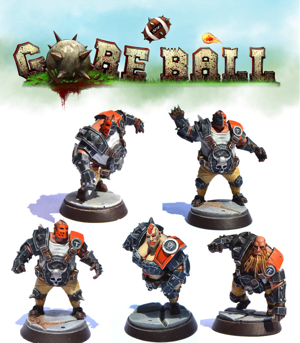 Goreball Ogre Team - Wordforgedgames :www.mightylancergames.co.uk
