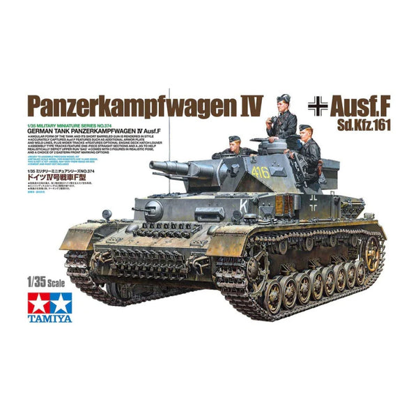 Panzerkampfwagen IV Ausf.F - Tamiya 1:35 Scale Model