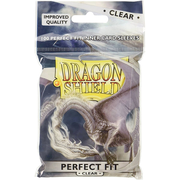 Dragon Shield Perfect Fit Clear Sleeves - 100 Standard Size