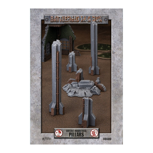 Gothic Industrial Pillars - Battlefield in a Box