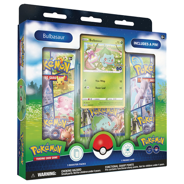 Pokémon Go Bulbasaur Starter Pin Boxes