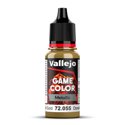 Vallejo Polished Gold Metallic Game Color Paint 18ml