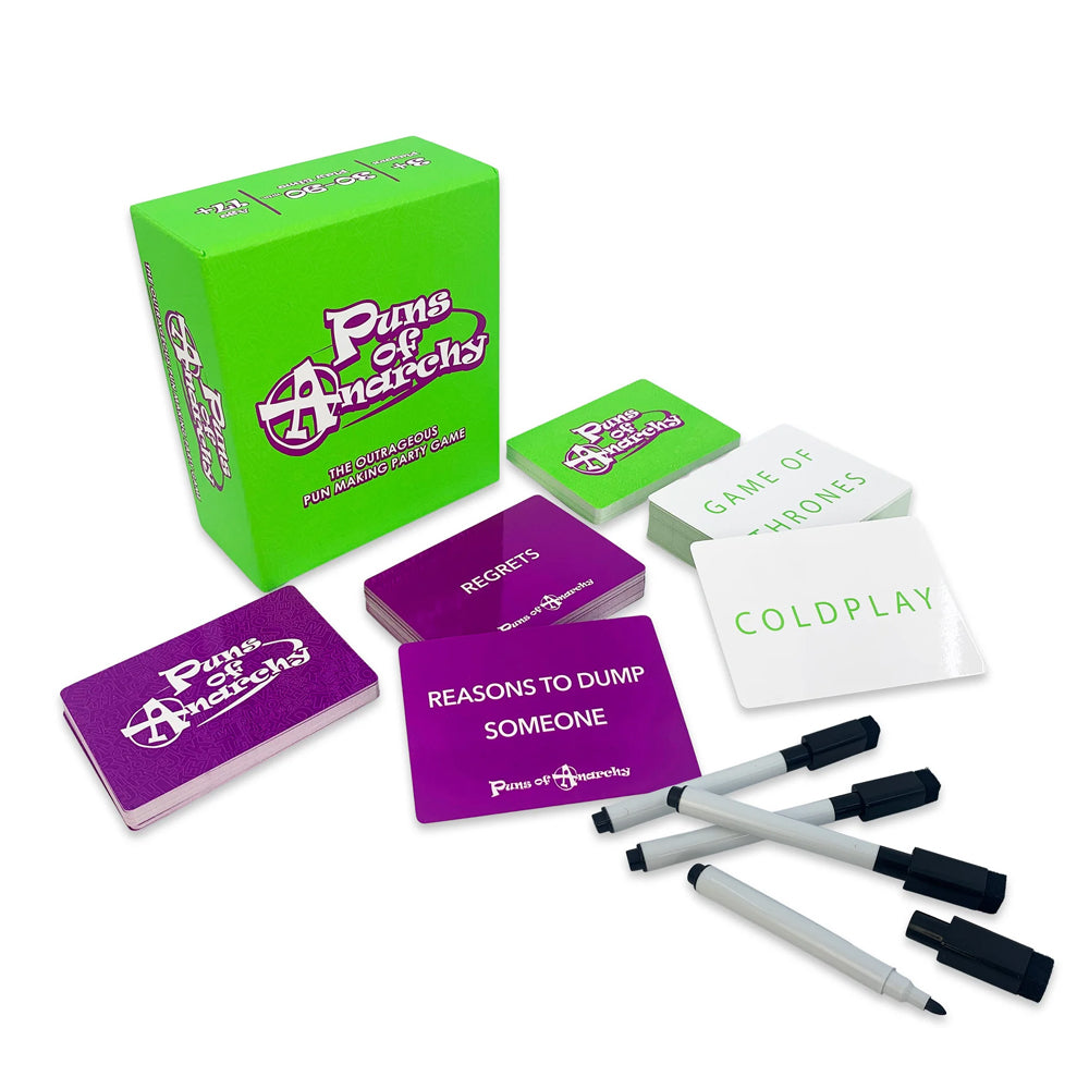 What's Inside Puns of Anarchy?