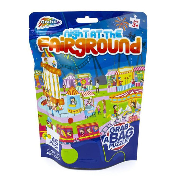 Night At The Fairground 45pc Grab A Bag Puzzle