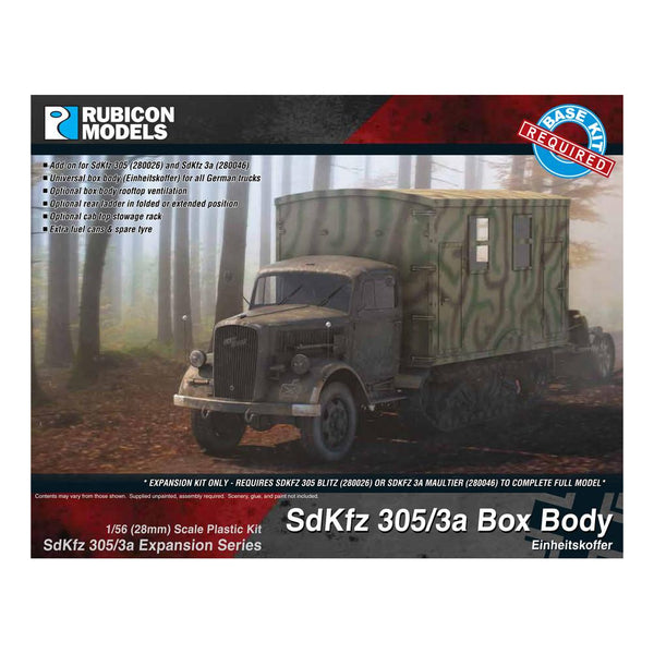  Sdkfz 305/3a Box Body - Rubicon