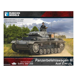 Rubicon Panzerbefehlswagen III Kit 1/56