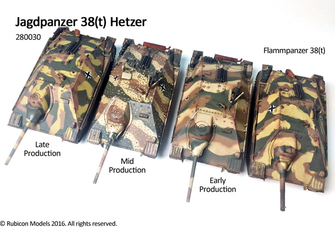 German Jagdpanzer 38(t) Hetzer (Rubicon) :www.mightylancergames.co.uk