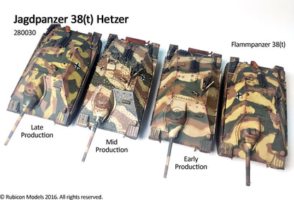German Jagdpanzer 38(t) Hetzer (Rubicon) :www.mightylancergames.co.uk